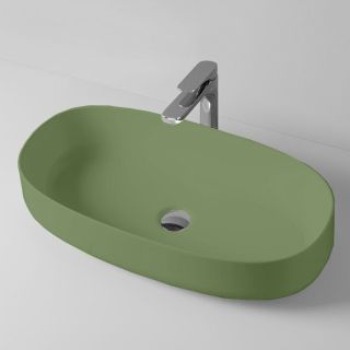 Раковина ArtCeram Cognac COL005 44 00 verde salvia 68 см